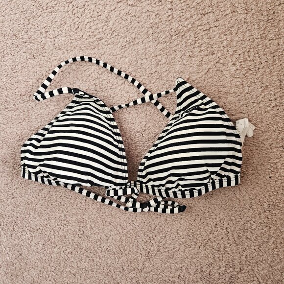 Roxy Swim Top Reversible Size M - Picture 1 of 3